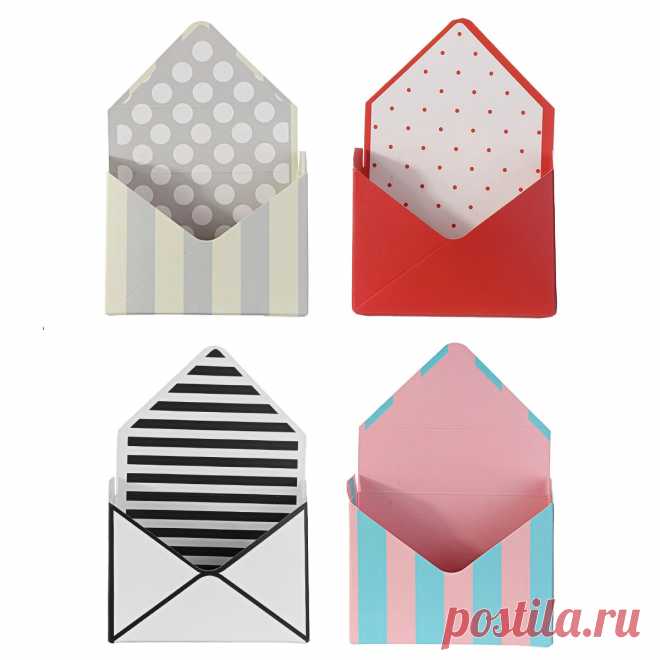 12Pcs/Set Envelope Folding Flower Boxes Paper Floral Wrapping Gift Party Wedding - US$29.99