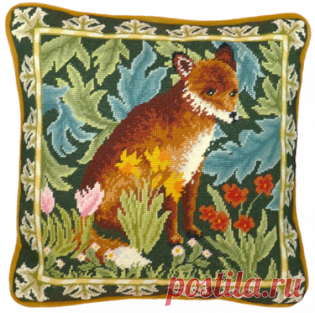 Bothy Threads Woodland Fox Tapestry - William Morris - Needlepoint Kit - 123Stitch