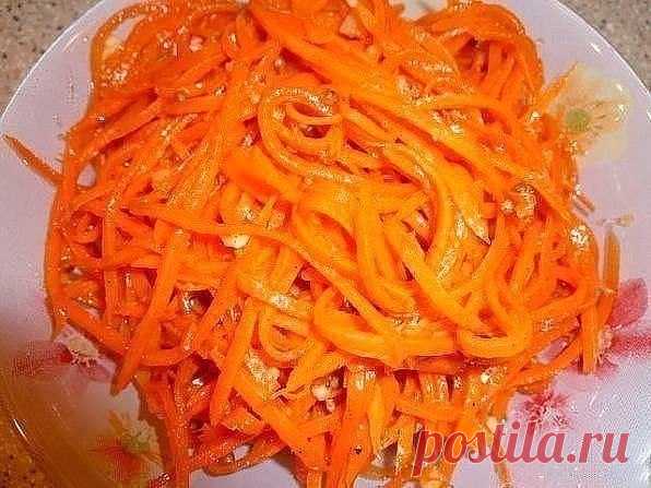Как приготовить самая вкусная морковь по-корейски. - рецепт, ингридиенты и фотографии