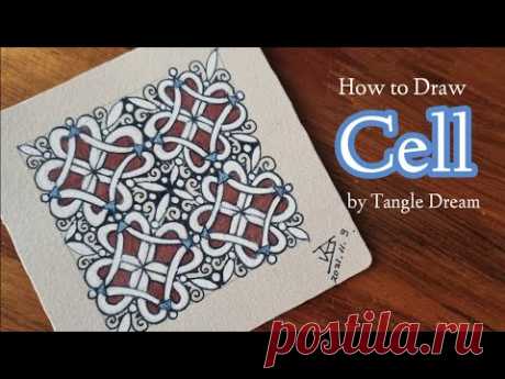 How to draw "Cell" by Tangle Dream