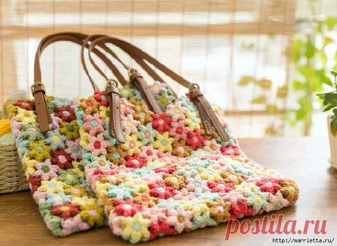 ​Отличная сумка с мелкими цветами Отличная сумка с мелкими цветамиОтличная сумка с мелкими цветами может порадовать любую девушку.