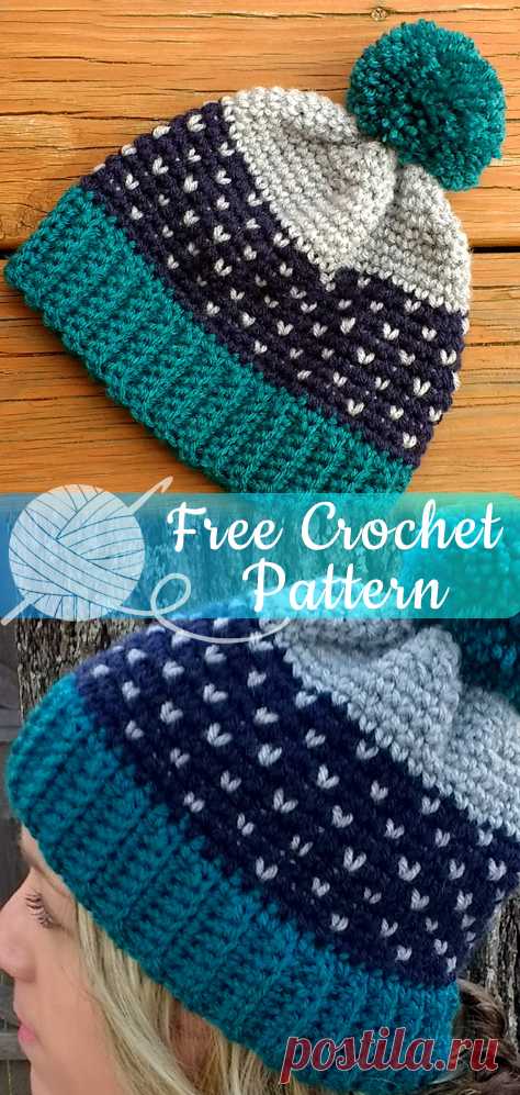 Starry Nights Beanie – Free Crochet Pattern – Crochet Love