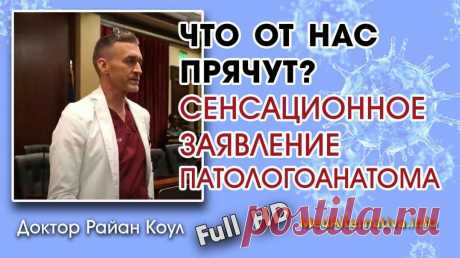 ЧТО ОТ НАС ПРЯЧУТ? (FULL HD) Выступление доктора Райана Коула на Саммите Белых Халатов ⁣👆🏻👆🏻 Выдержки из речи Д-ра Райана Коула:       • &quot;Я сертифицированный патологоанатом и гистолог, проходил стажировку в клинике Майо. Поскольку я писал диссертацию по иммунологии, я хорошо разбираюсь в иммунологии и