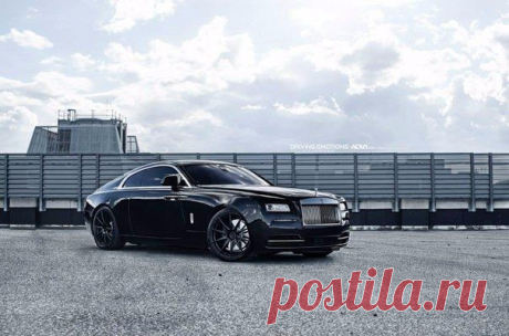 Drake’s Black on Black Rolls-Royce Wraith With ADV.1 Wheels / Только машины