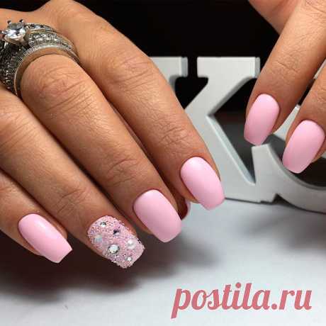 Innocently Sexy Pink Nail Designs