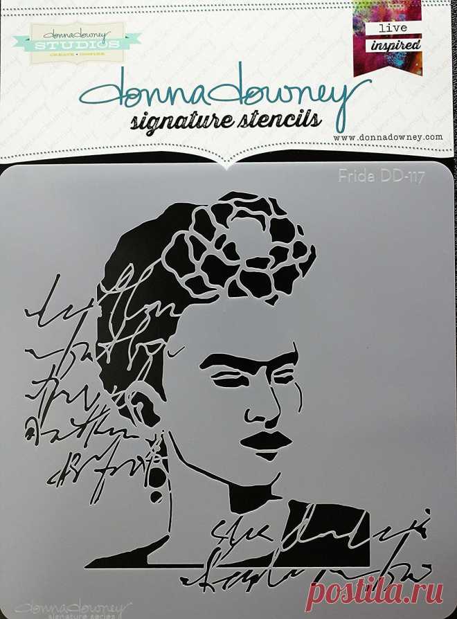 Donna Downey Stencils DD-117 Signature Stencils 8.5