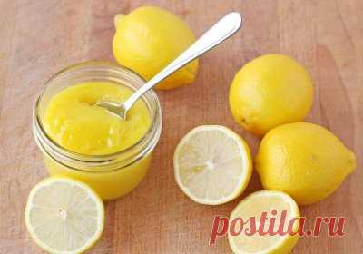 Десертный крем Lemon curd. Вкуснейший лимонный крем – кулинарный рецепт
