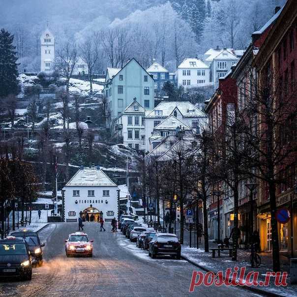 Берген, город в Норвегии
