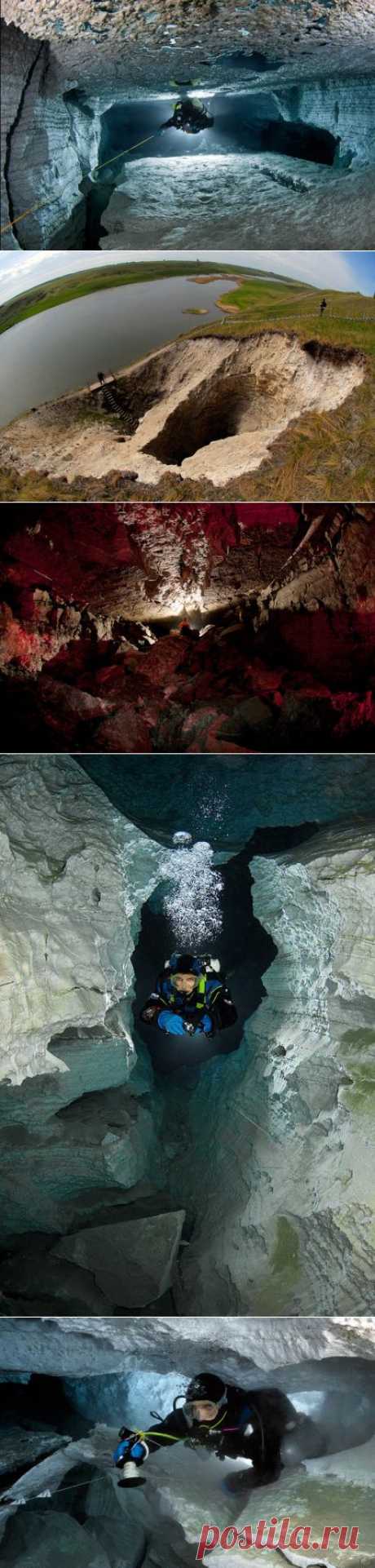 Ординская пещера. Погружение в подводные лабиринты