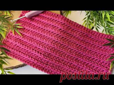 Braided Bliss Crochet Stitch ~ Learn Unique Two-Row Crochet Technique!
