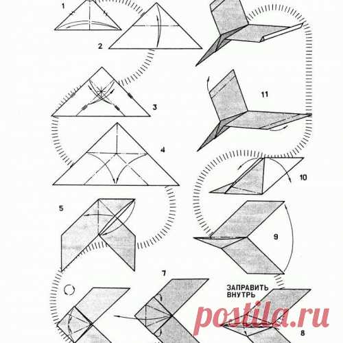 Как сложить разные модели бумажных самолетиков