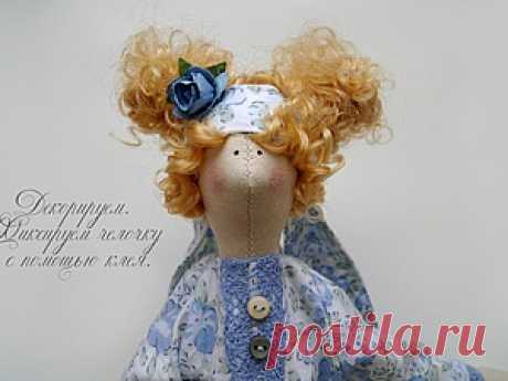 Школа кукольного мастерства Елены Лаврентьевой: Прическа из искусственных кудрей.Крюкова Евгения