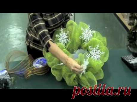 Geo Mesh Wreath Instruction Video - YouTube