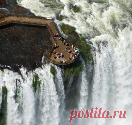 Смотровая площадка на водопадах Игуасу | WorldCity