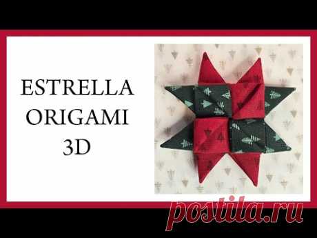 Cómo hacer una Estrella de Origami 3D