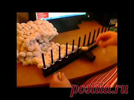 Вязание на граблях. Видео | Домохозяйка