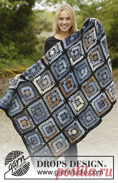 ergahandmade: Crochet Blanket + Diagrams + Free Pattern