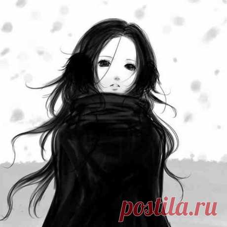 Аниме девушка с черными волосами и красными и черными глазами (22 картинки) ⭐ Забавник