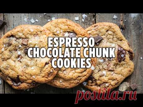 How to Make Espresso Chocolate Chunk Cookies | Java Chip Cookie Recipe | Hosted at Home