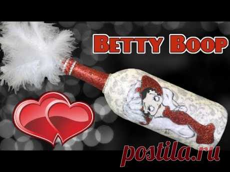 Betty Boop Bottle DIY Requested