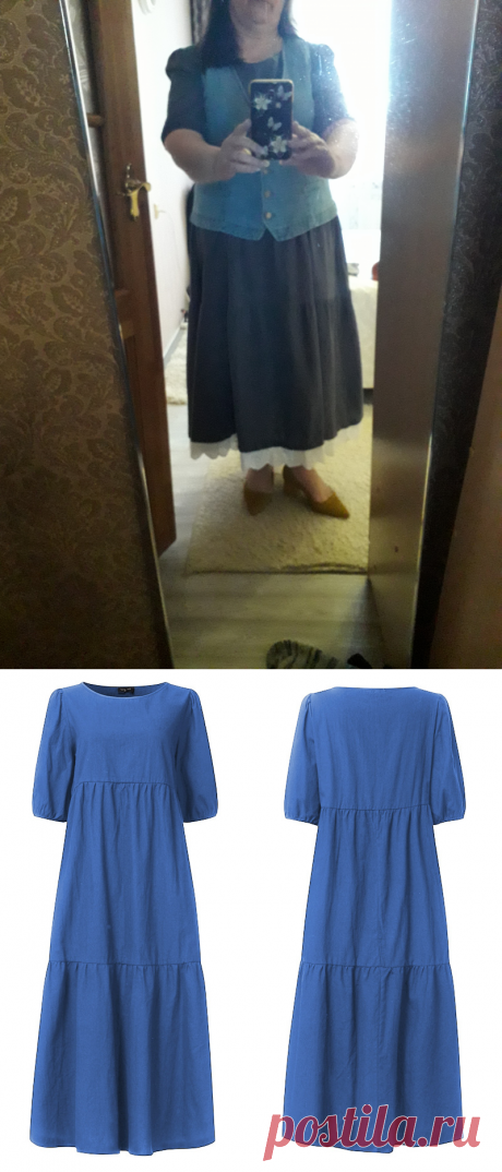 Женское винтажное платье до середины икры, повседневный пляжный сарафан с рукавами-фонариками в богемном стиле, большие размеры, лето 2022 - купить по выгодной цене | AliExpress