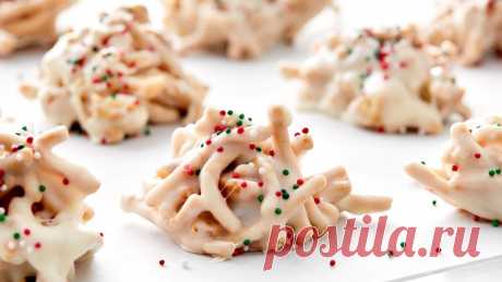 White Chocolate Haystacks Recipe - BettyCrocker.com