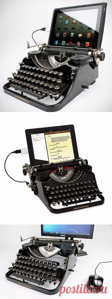 Винтажная пишущая машинка с USB купить, цены, отзывы, фото, видео | Goodsi.ru