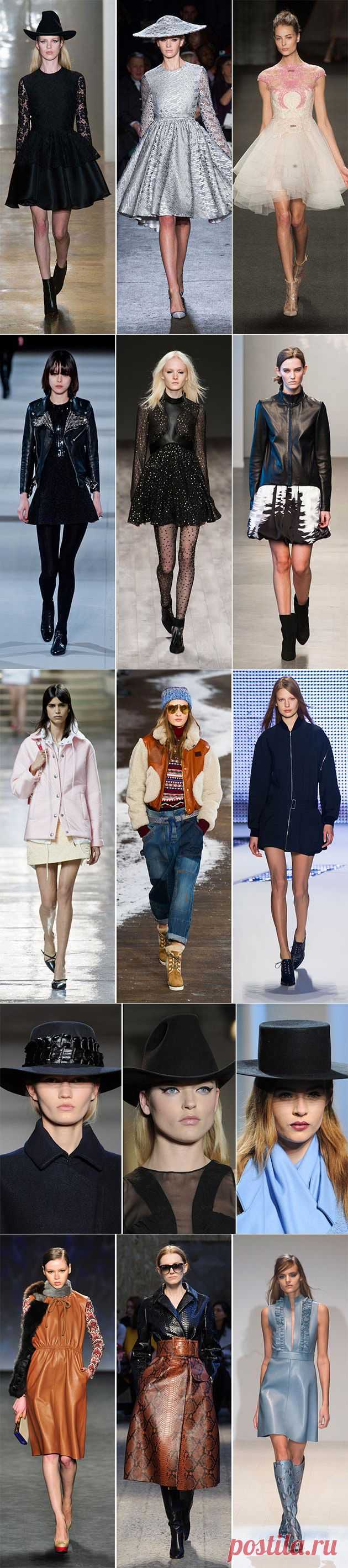 Модная одежда осень-зима 2014-215: ретро-триумф | Ladiesvenue
