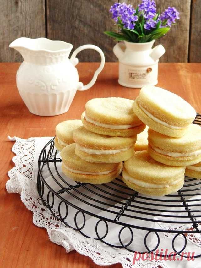 Сливочное печенье с начинкой (тест-драйв) – пошаговый рецепт с фотографиями