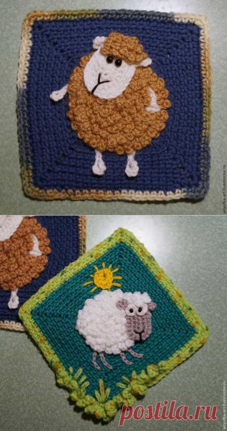 Вяжем барашков и овечек - Ярмарка Мастеров - ручная работа, handmade