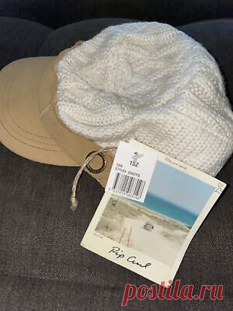 NWT RIP CURL OS Women's Newsboy Winter CABLE Knit Hat Cap Leather Bill  | eBay NWT RIP CURL OS Women&apos;s Newsboy Winter CABLE Knit Hat Cap Leather Bill. Cute style cap Ivory & beige color. One size . Thanks for looking