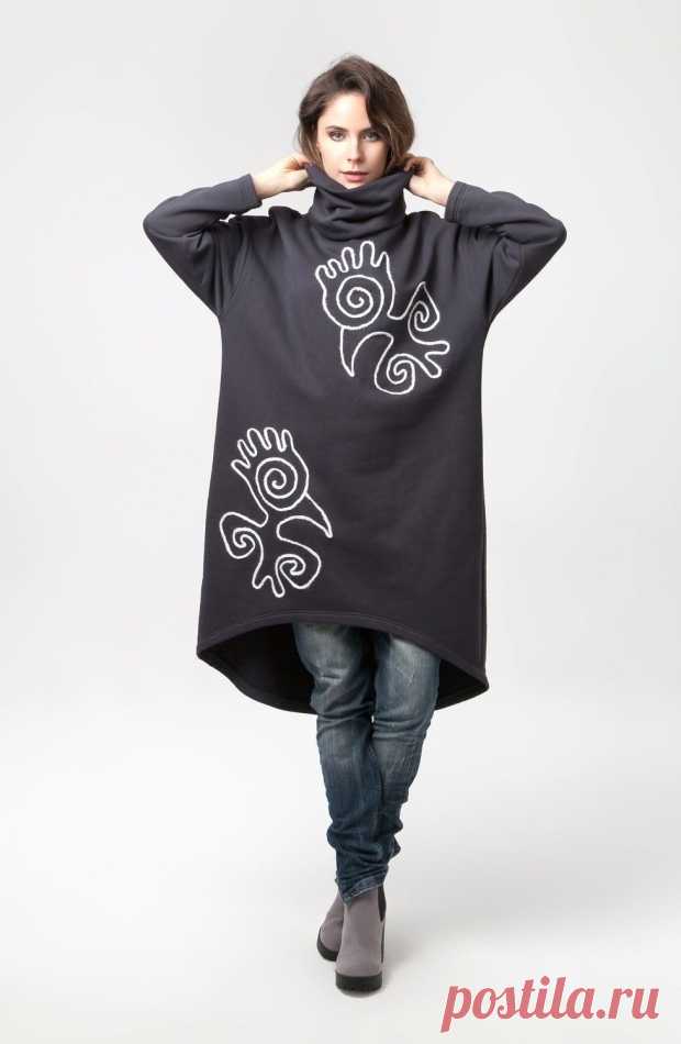 Платье балахон: с чем и как носить. Фото и советы