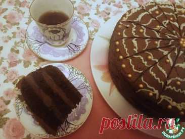 Постный торт "Шоколадный крем-мусс" Кулинарный рецепт