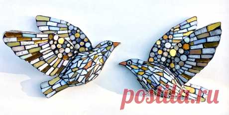 Three Golden birds, Two Nordic Snow Birds and a Brave Robin Redbreast - Kate Rattray I’ve made some new birds inspired by winter just for you!       The Brave Robin There are several...