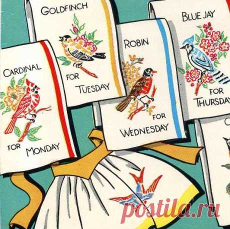 Wild Birds for Days of the Week dish towels V 649 Robin Cardinal Bluejay Goldfinch Lovely Hand Embroidery designs PDF instant download PDF files Emailed 2U These are quality copies of Vintage Hand Embroidery iron on transfers.

This is a quality copy of Vogart 649 Wild Birds for Days of the Week dish Towels

Included;

* A color copy of the original envelope
* Seven designs for Days of the Week dish towels
* And two potholder designs
* A stitch guide printed on the back of...