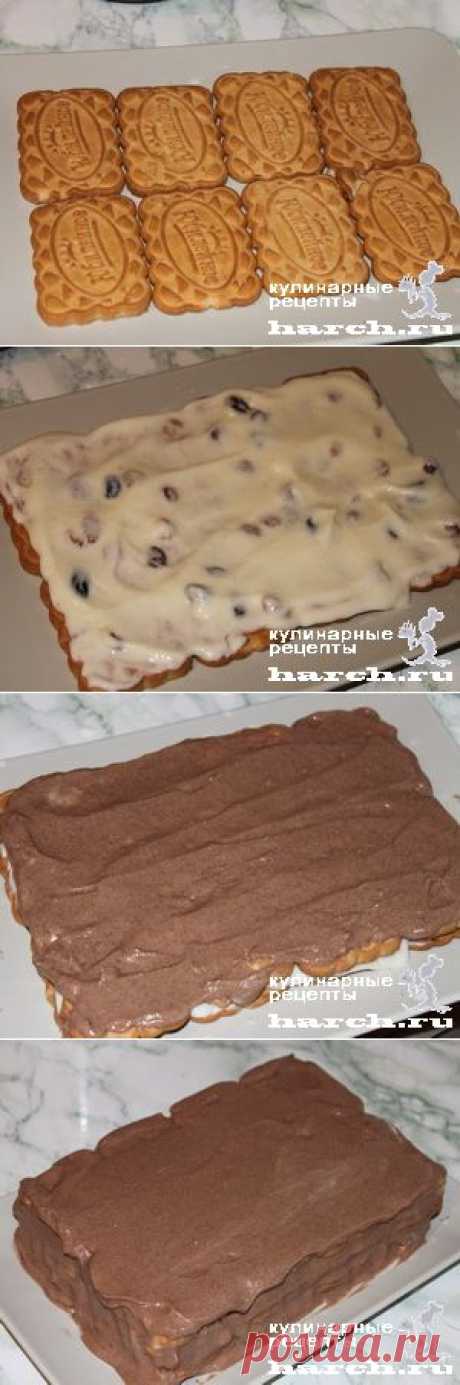 Торт без выпечки из печенья с творогом «Семейный» - Простые рецепты Овкусе.ру