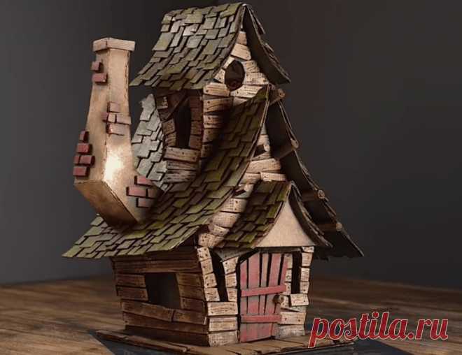 ​Волшебный домик из обычного картона Волшебный домик из обычного картона
Посмотрев на 