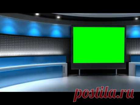 studio background in green screen free stock footage