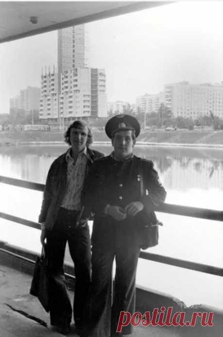 Черкизово 1978 год.
Вид от кинотеатра "Севастополь"