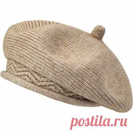 Beret Hat for Women, French Style Beanie Winter Fashion Warm Wool Lining Knit Cap