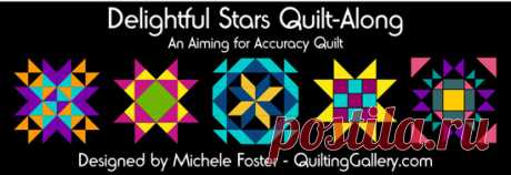 DS QAL: Creating Triangle and Flying Geese Units - Quilting Gallery Today's post teaches you how to make the triangle and flying geese units that will be used in the Delightful Stars Quilt-Along.