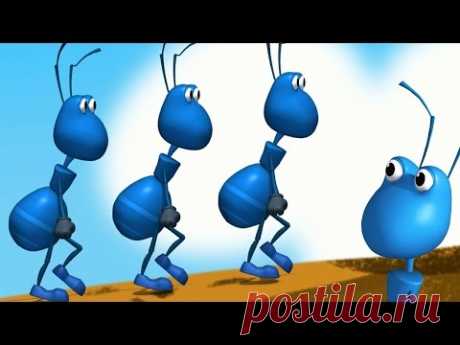 Ants Go Marching One By One | Nursery Rhymes | Animation Rhymes For Children