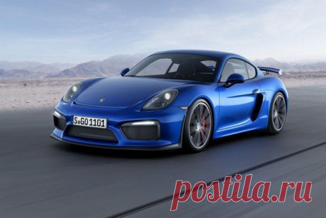 Porsche Cayman GT 4 подготовят для гонок / Только машины