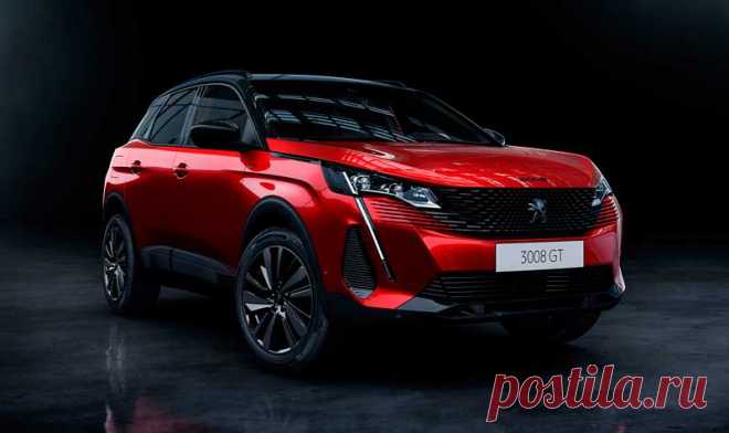 Обновленный кроссовер Peugeot 3008 второго поколения