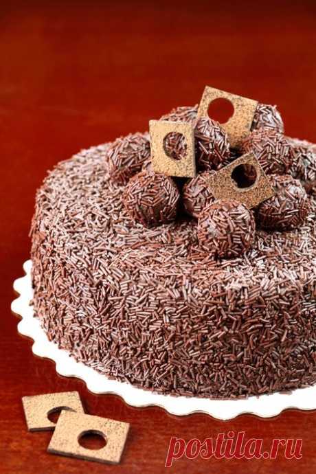 Бразильский шоколадный торт «Brigadeiro»