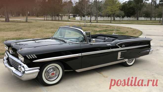 1958 Chevrolet Impala Кабрио / F156 / Хьюстон 2019 / Аукционы Mecum 1958 Chevrolet Impala кабриолет представлен как серия F156 в Хьюстоне, Техас