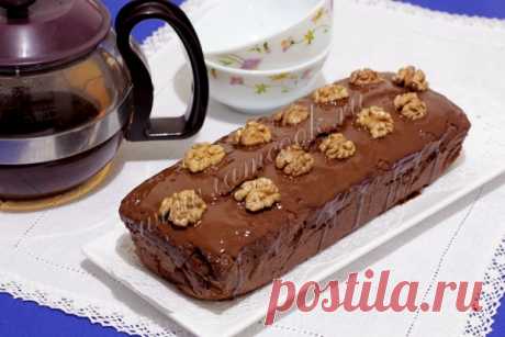Кекс «Бархатная ночь» — рецепт с фото пошагово. Готовим шоколадный кекс с грецкими орехами.