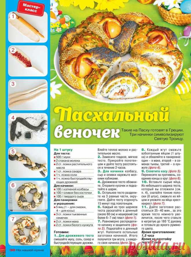 Пасхальный веночек