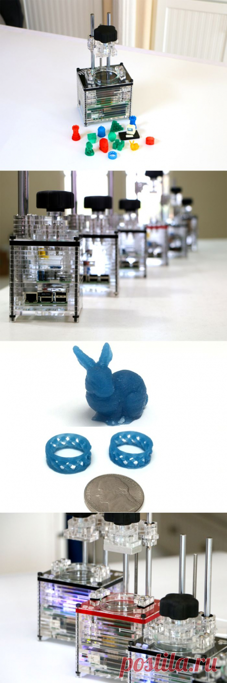 Самый маленький и дешевый 3D-принтер в мире