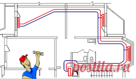 Тепло в доме: Некоторые нюансы применения двухтрубной тупиковой системы отопления